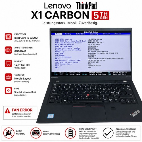 Lenovo thinkpad carbon - x1,
